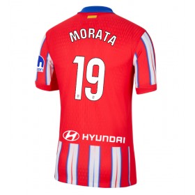 Atletico Madrid Alvaro Morata #19 Hemmakläder 2024-25 Kortärmad